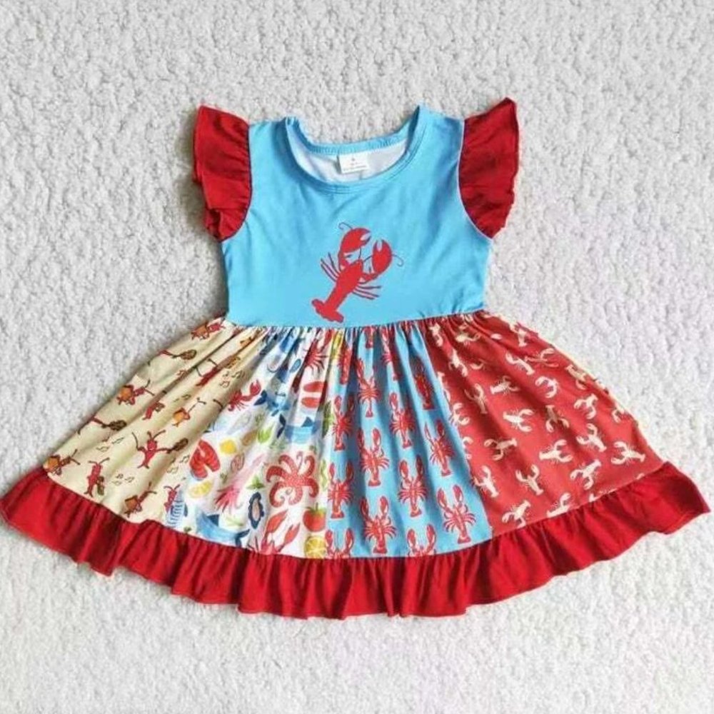 Girls Crawfish Dress Size 5/6